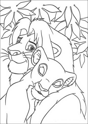 Kids-n-fun.com | 92 coloring pages of Lion King